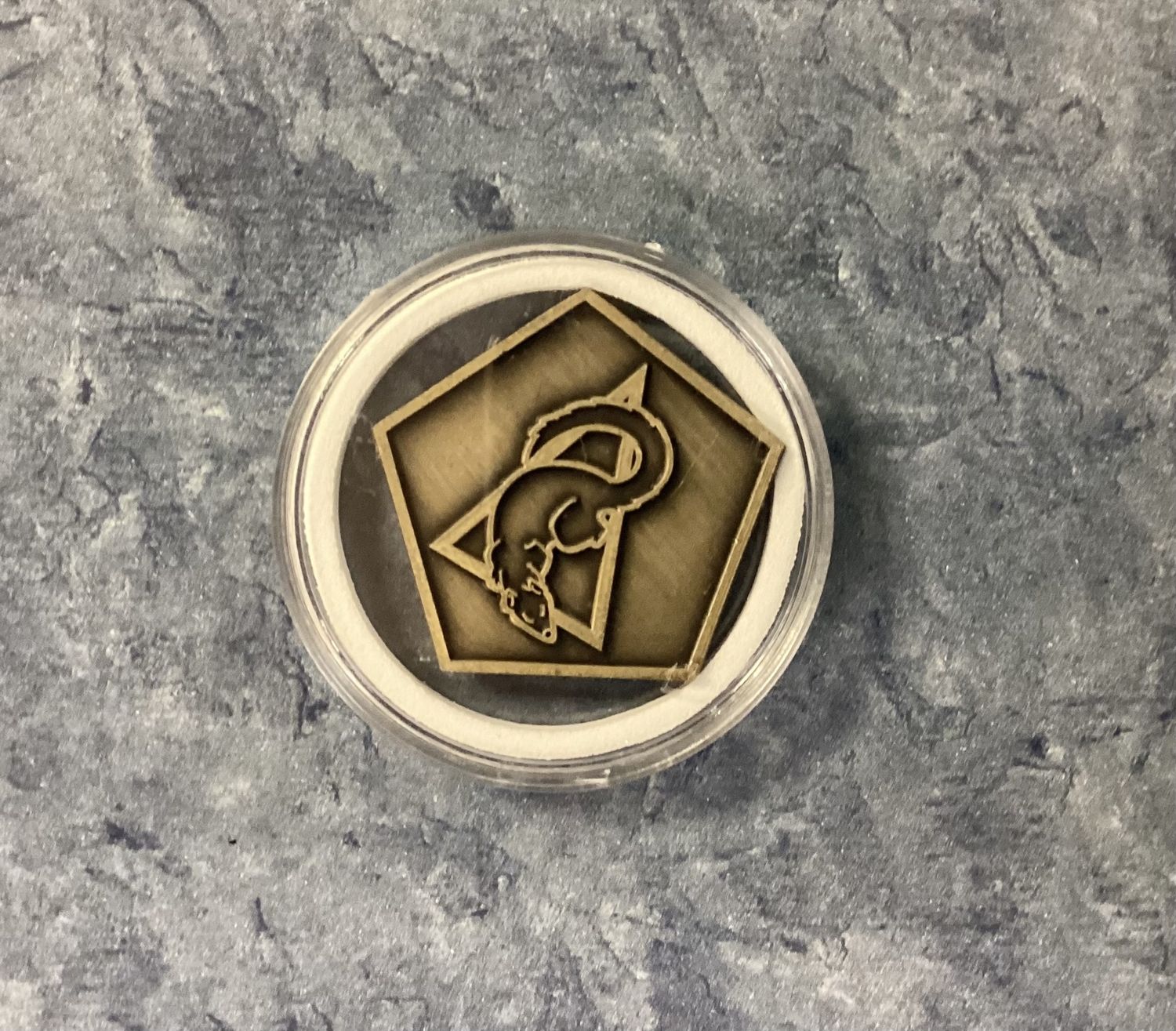 Clan Mongoose Double-sided Challenge Coin Original Brass Series