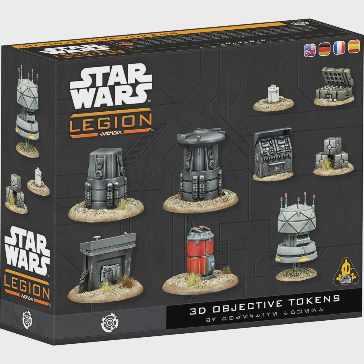 Star Wars Legion 3D Objective Tokens
