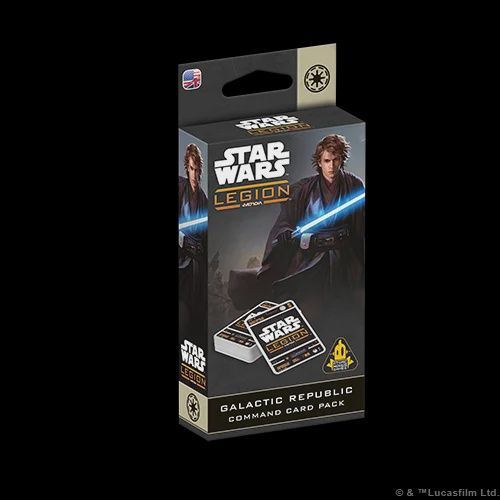 Star Wars Legion Galactic Republic Command Card Pack
