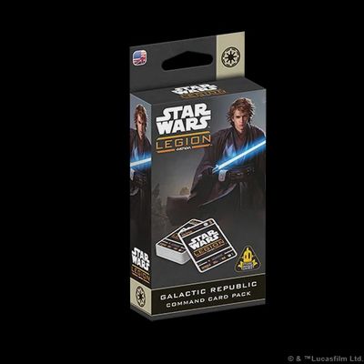 Star Wars Legion Galactic Republic Command Card Pack