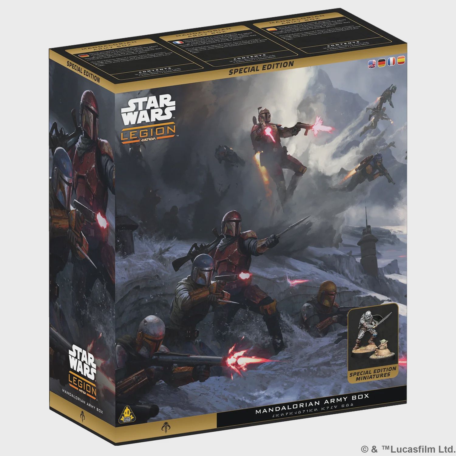 Star Wars Legion Mandalorian Army Box