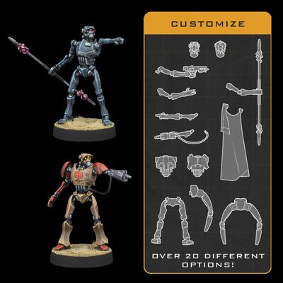 Star Wars Legion Customizable Super Tactical Command Droid