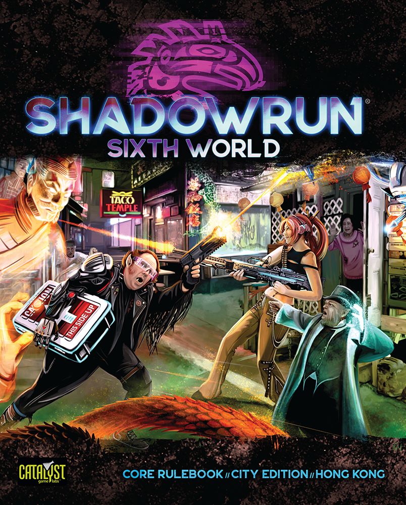 Shadowrun Hong Kong Sixth World Core Rulebook