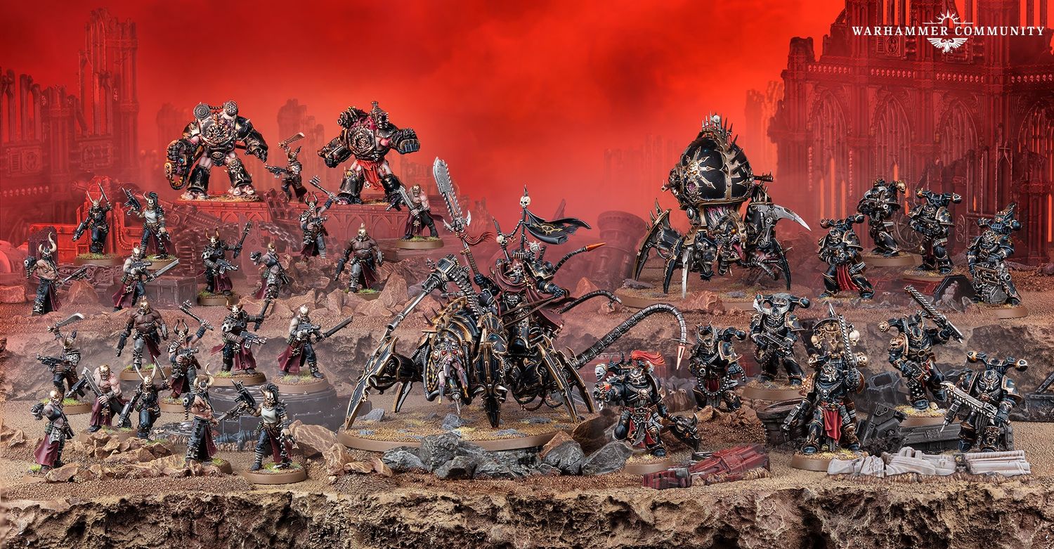 Chaos Space Marines Warband