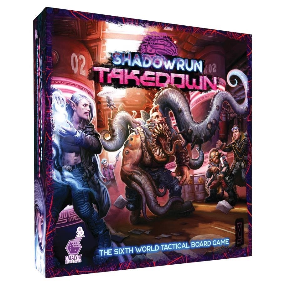Shadowrun Takedown Tactical Board Game
