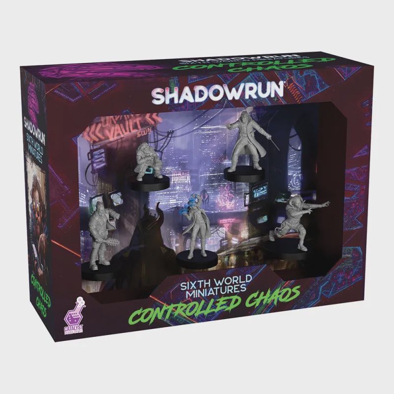 Shadowrun Sixth World Controlled Chaos Miniatures