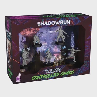 Shadowrun Sixth World Controlled Chaos Miniatures