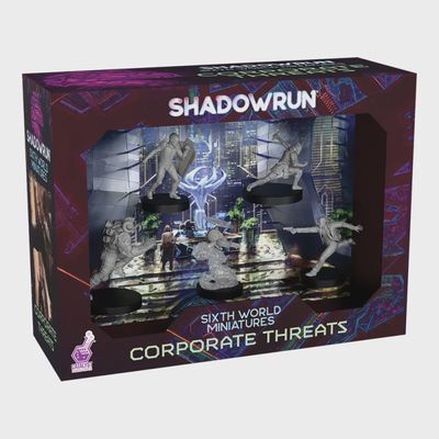 Shadowrun Sixth World Corporate Threats Miniatures
