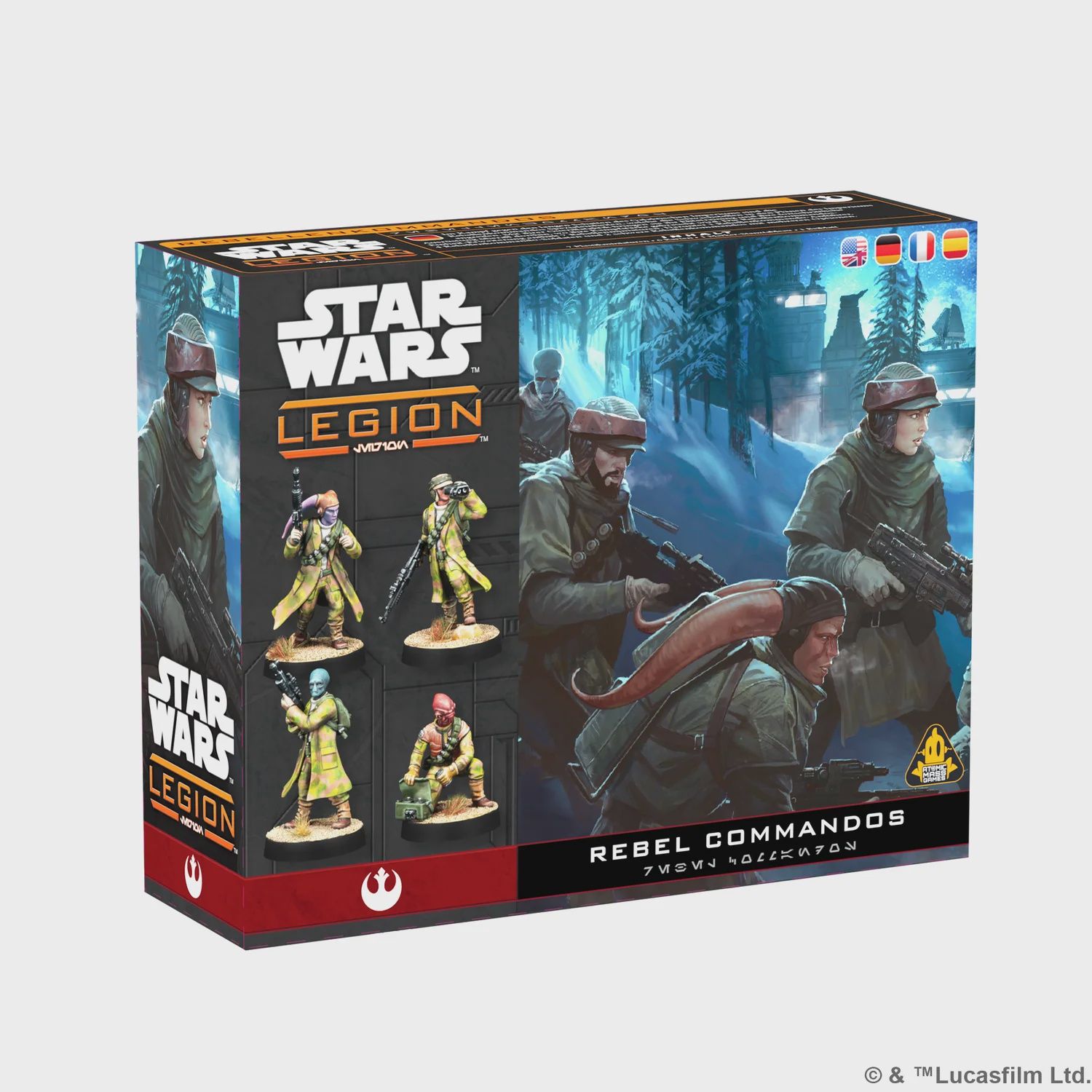 Stat Wars Legion Rebel Commandos