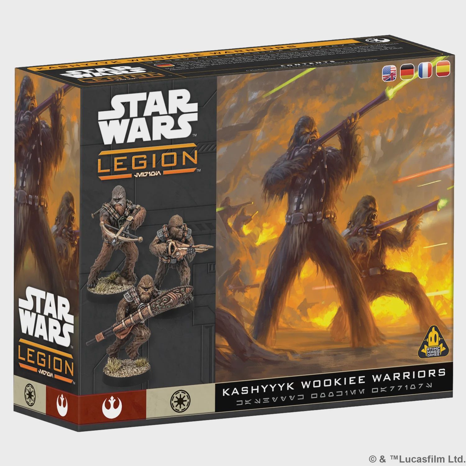 Stat Wars Legion Kashyyyk Wookiee Warriors