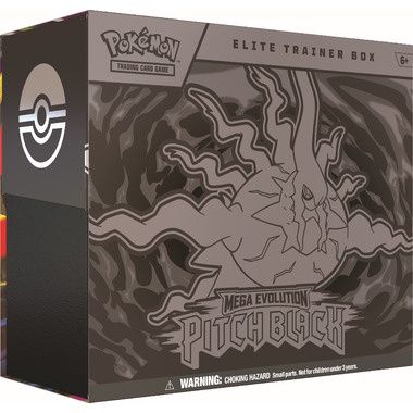 Pokemon TCG Mega Evolution Pitch Black Elite Trainer Box