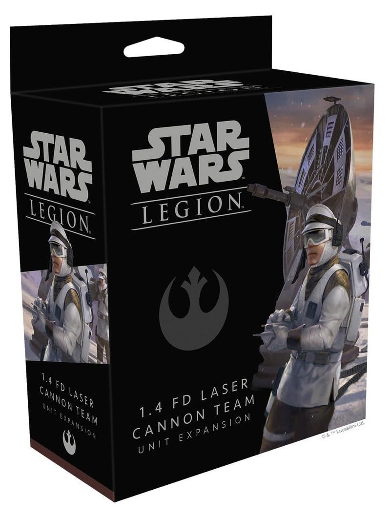 Star Wars Legion 1.4 FD Laser Cannon Team