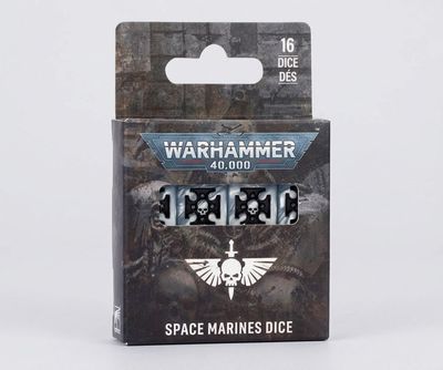 Warhammer 40k Space Marines Dice