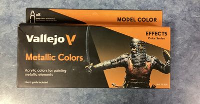 Vallejo Metallic Effects Colors Set