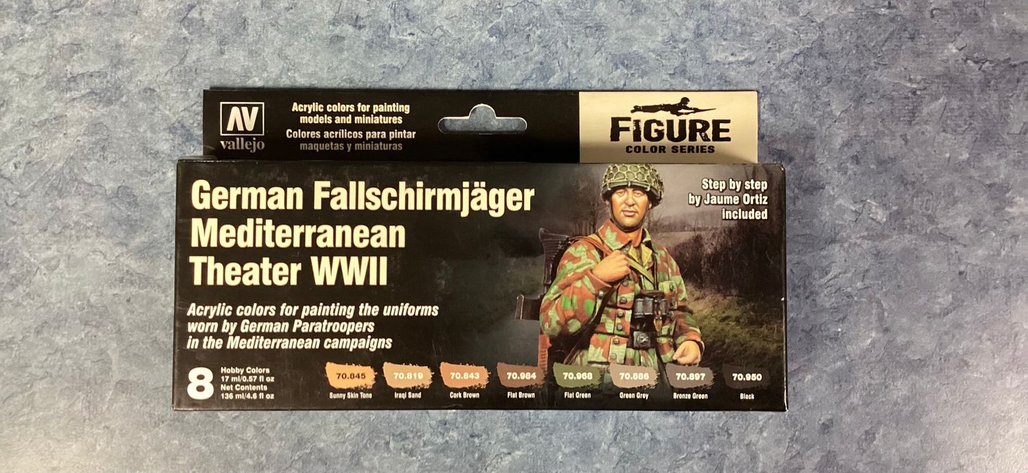 Vallejo Paint Set German Fallschirmjager Mediterranean