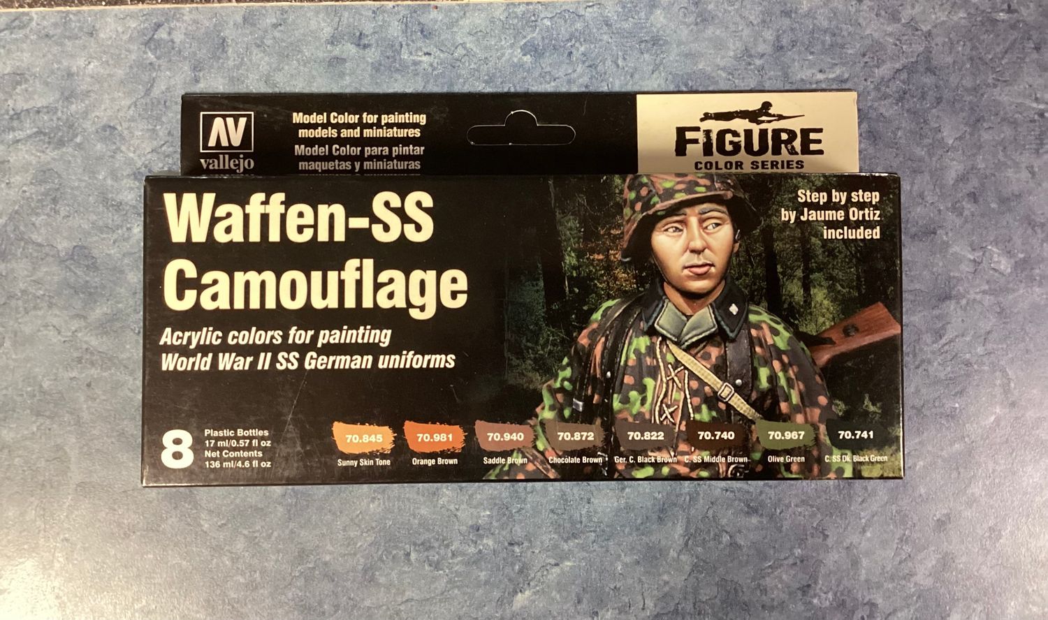 Vallejo Waffen-SS Camouflage Paint Set
