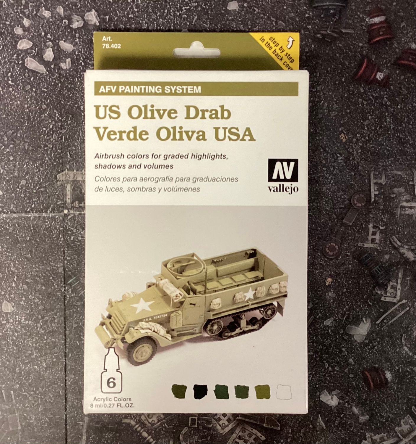 Vallejo AFV Armour Set  US Army Olive Drab