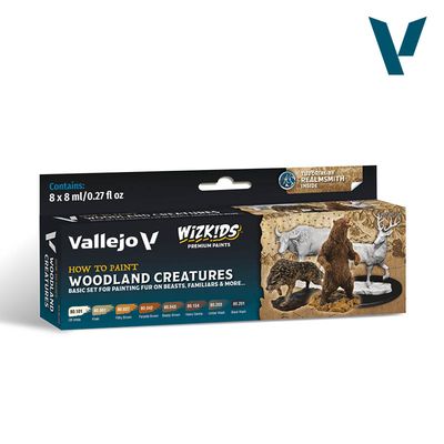 Woodland Creatures Paint Set
