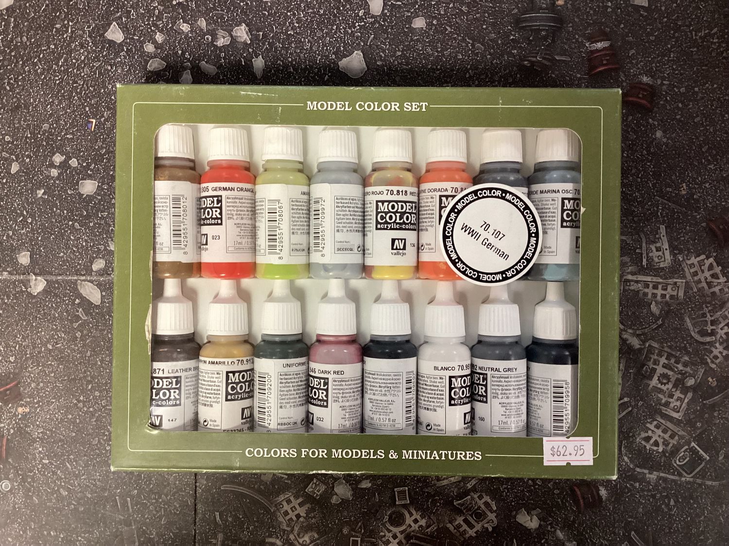 Model Color Set WWII German