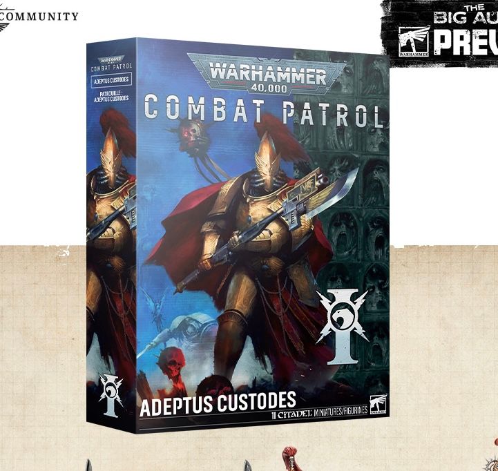 Adeptus Custodes Combat Patrol