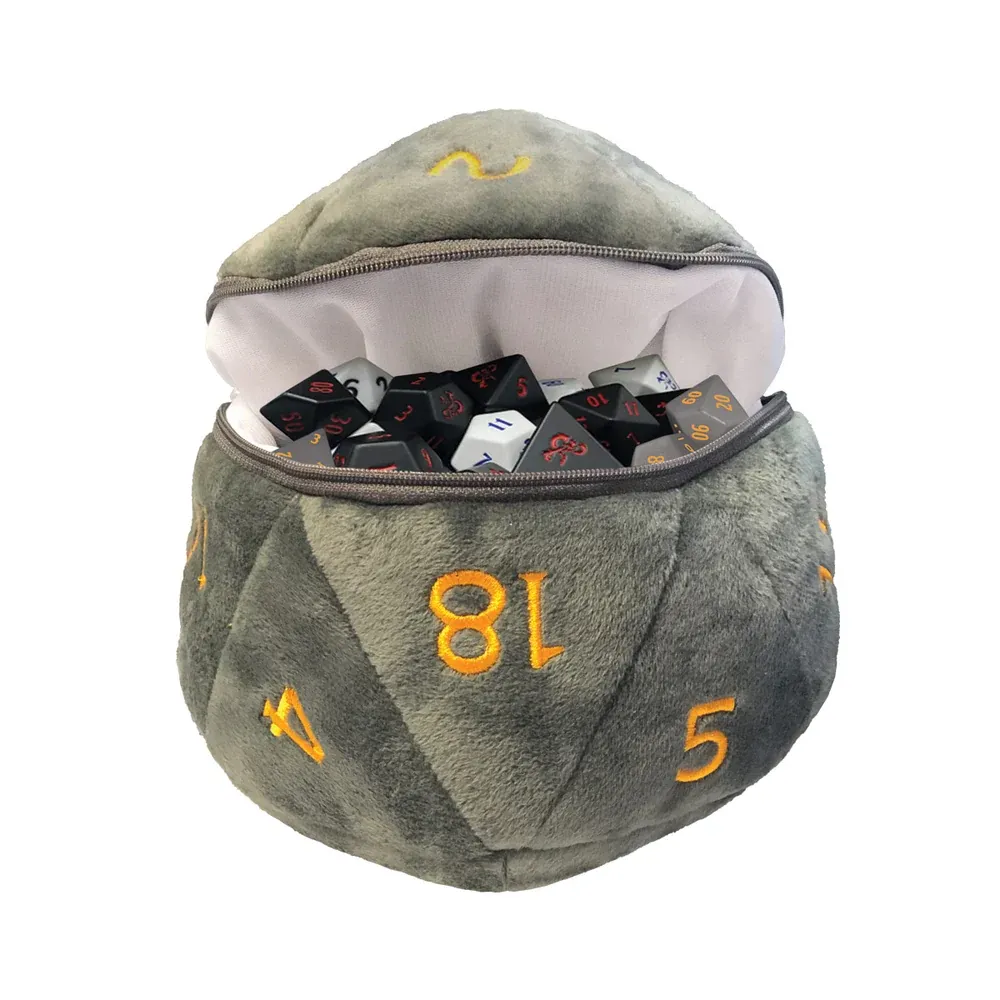Dice Bag D20 Plush Dungeons &amp; Dragons Realmspace