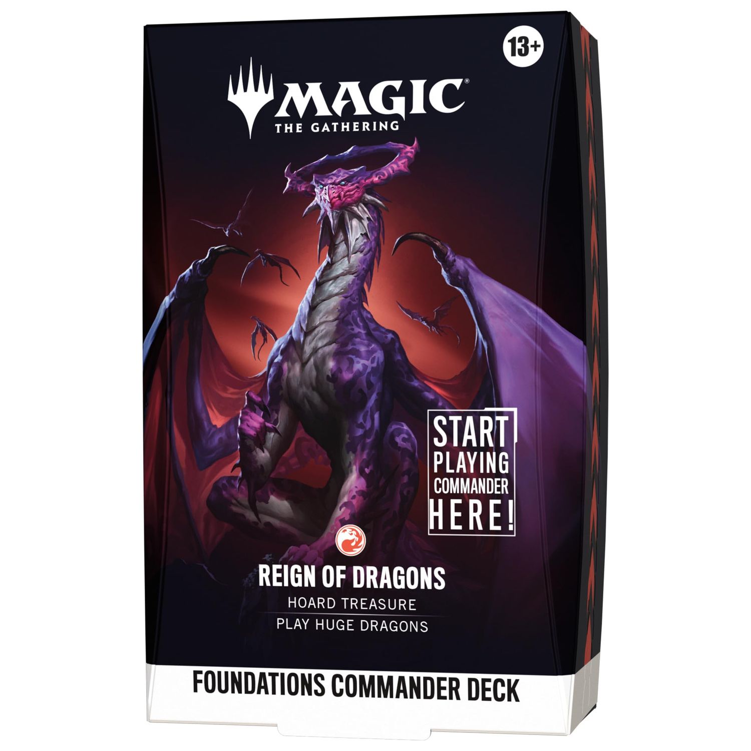 Magic The Gathering Reign of Dragons Foundations Commander Deck