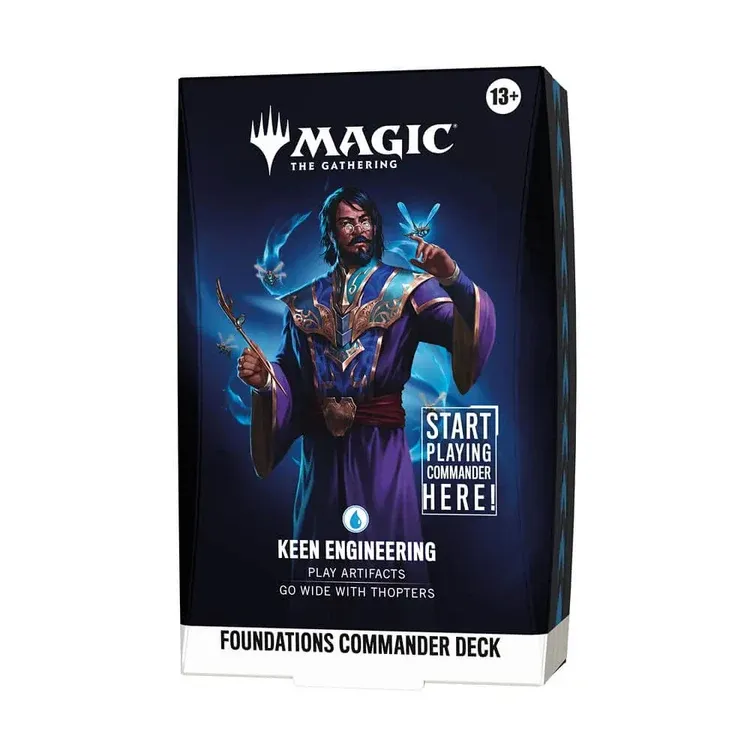 Magic The Gathering Keen Engineering Foundations Commander Deck