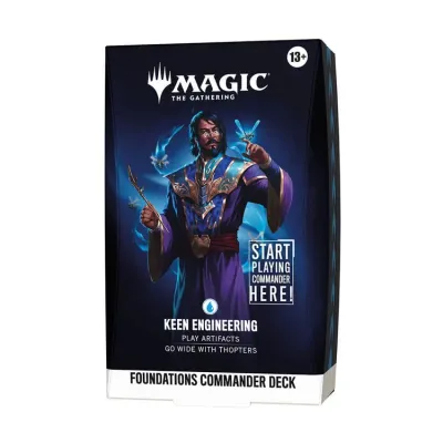 Magic The Gathering Keen Engineering Foundations Commander Deck
