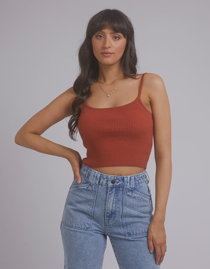 ALL ABOUT EVE| GRETA KNIT TOP