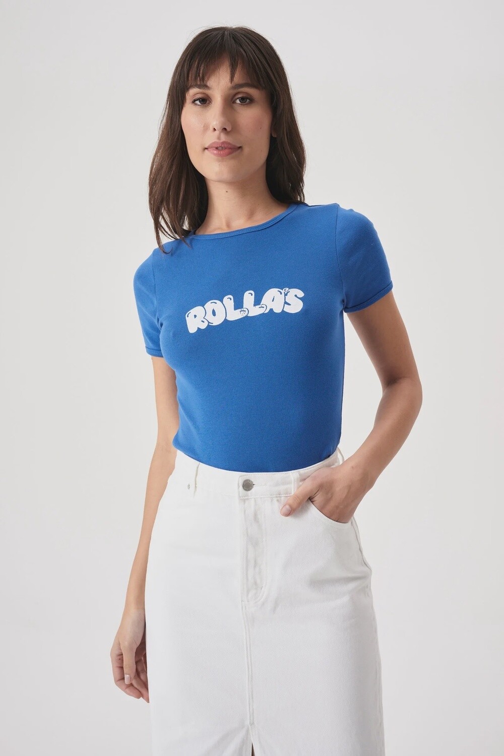 ROLLAS| BUBBLE BABY RIB TEE