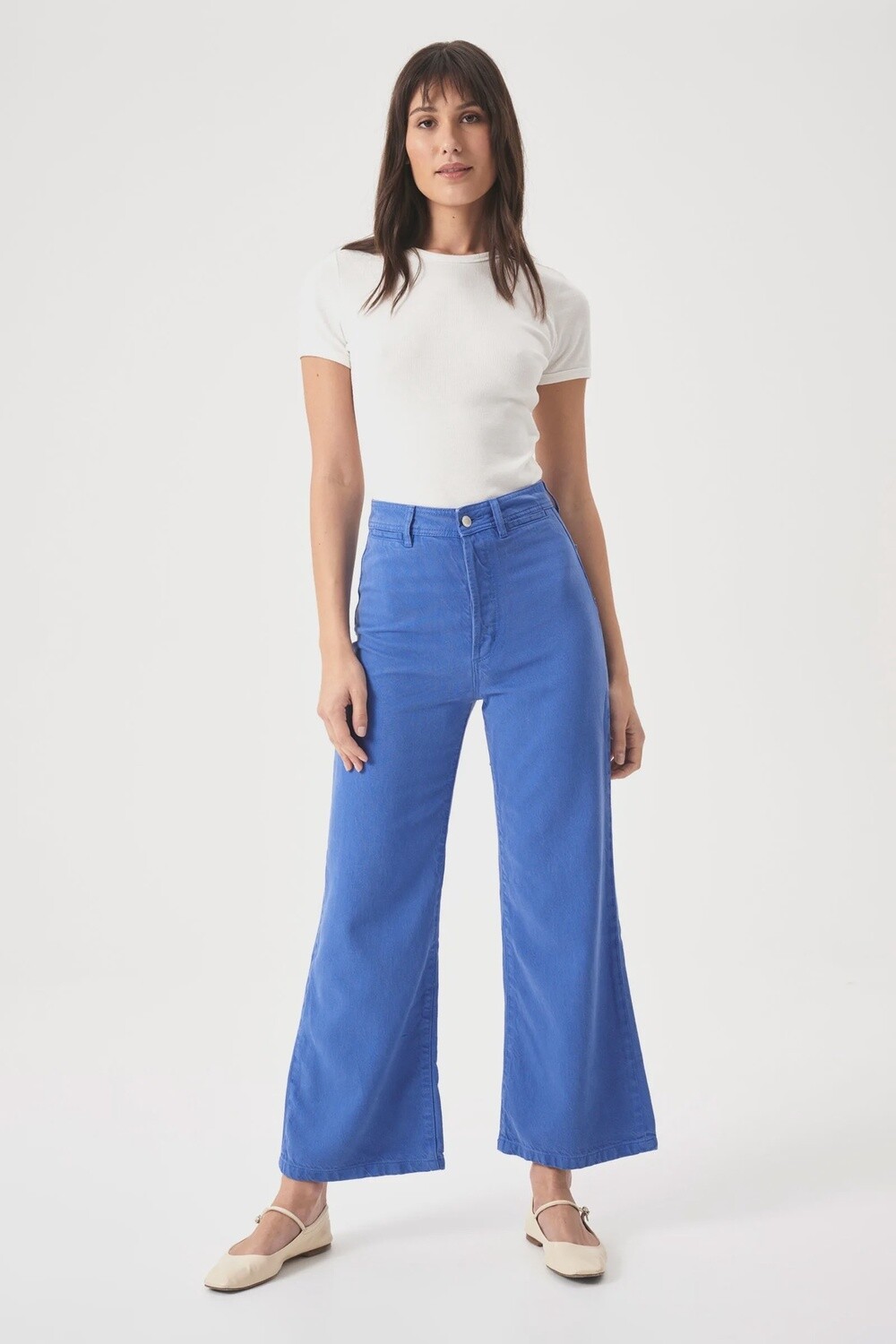 ROLLAS| SAILOR PANT LYOCELL COBALT