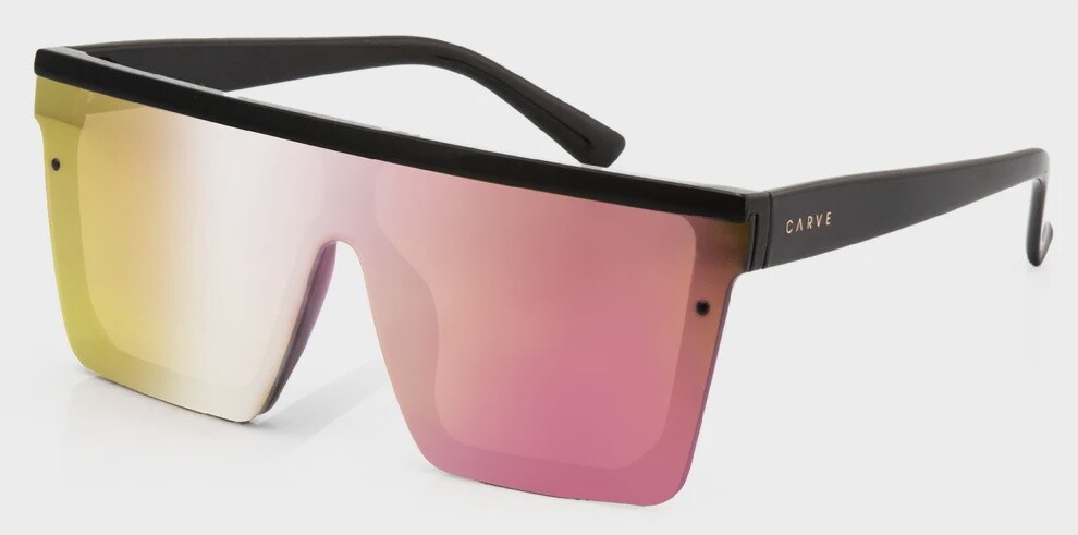CARVE| MUSE GLOSS BLACK PINK-PURPLE IRIDIUM LENS