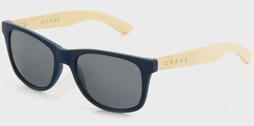 CARVE| BONDI - NAVY BLUE W/ NATURAL BAMBOO, Colour: NAVY BLUE