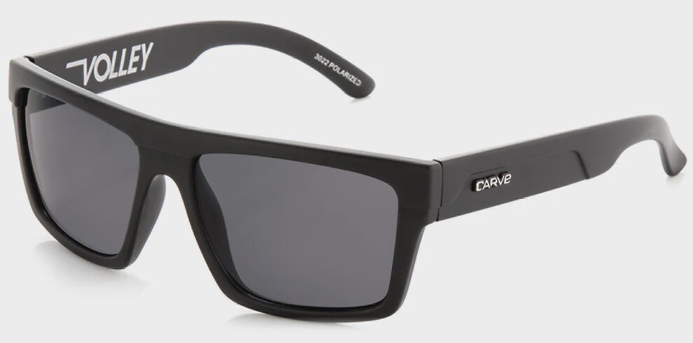 CARVE| VOLLEY MATTE BLACK POLARIZED