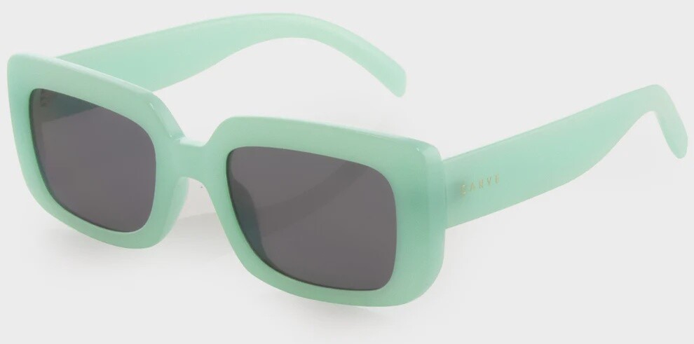 CARVE| SOFIA GLOSS TRANSLUCENT-MINT GREY LENS, Colour: MINT/GREY
