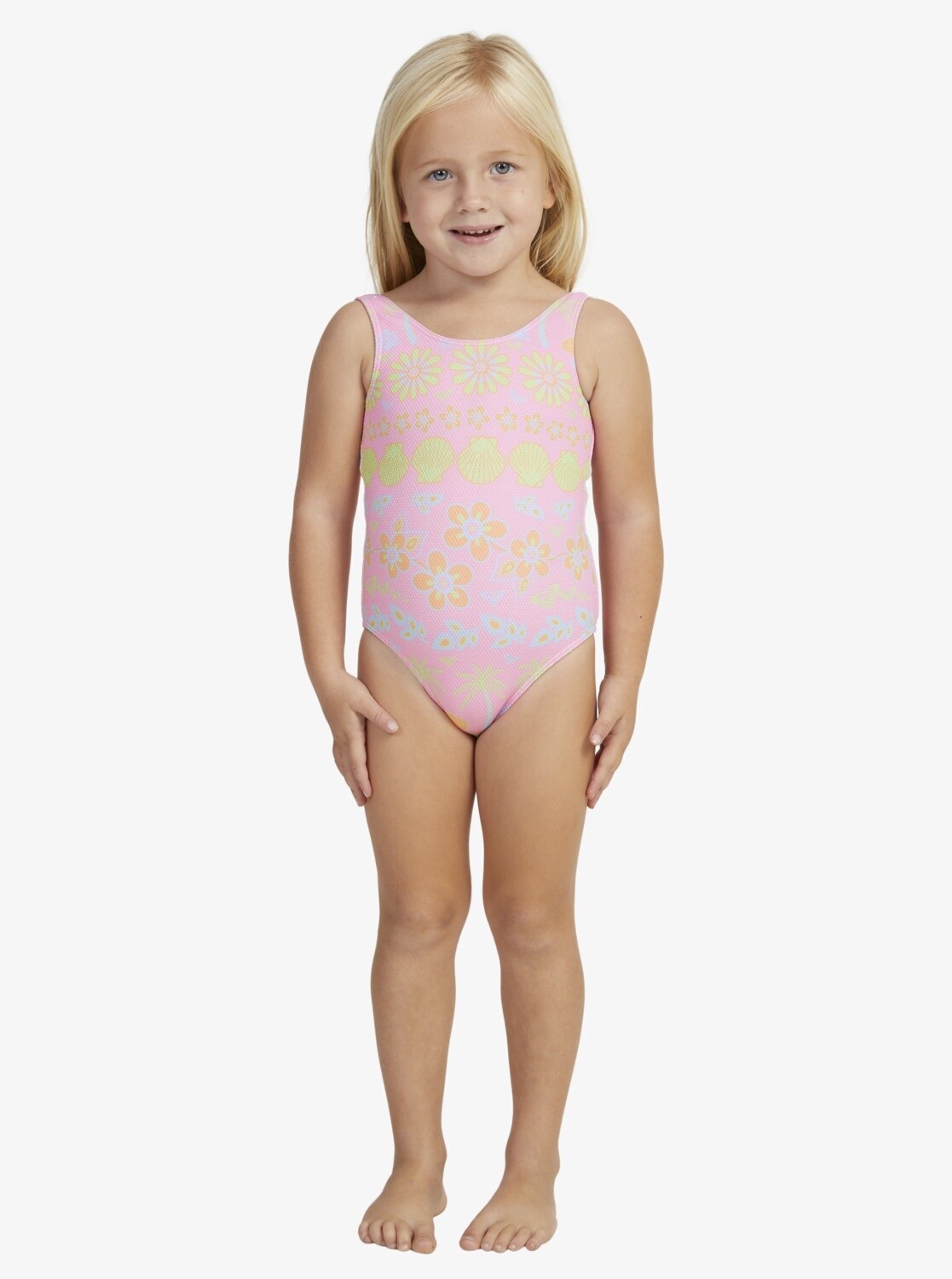 BEACH DAY TOGETHER ONE PIECE, Colour: SACHET PINK BEACHY BEBE, Size: 2