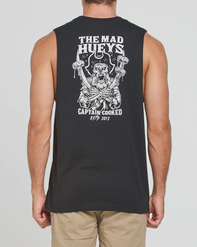 CAPTAIN COOKED | MUSCLE - BLACK