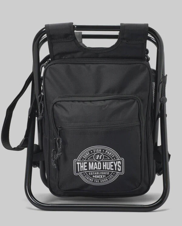 HUEYS LIFE | SEAT COOLER BAG - BLACK, Colour: BLACK, Size: ONE SIZE