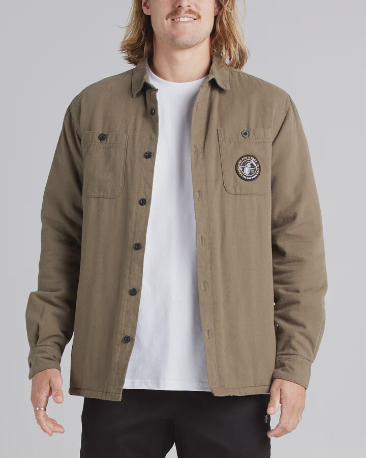 SEARCHING FOR A FK TO GIVE  JACKET - DUSTY GREEN