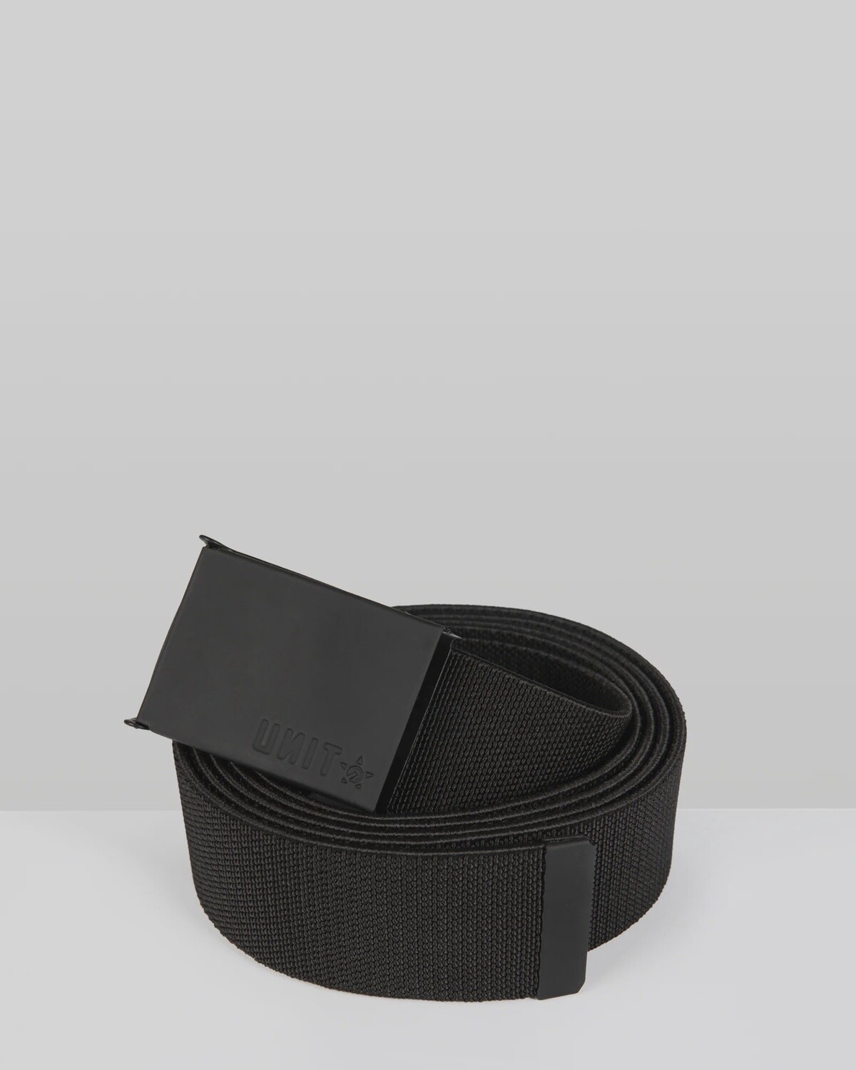 MENS BELT (STRETCH) - RECON, Colour: BLACK, Size: OSFM