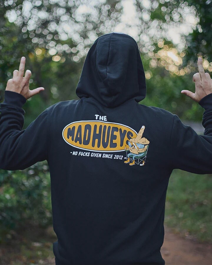 BOGAN MIDDLE FINGER | PULLOVER - BLACK