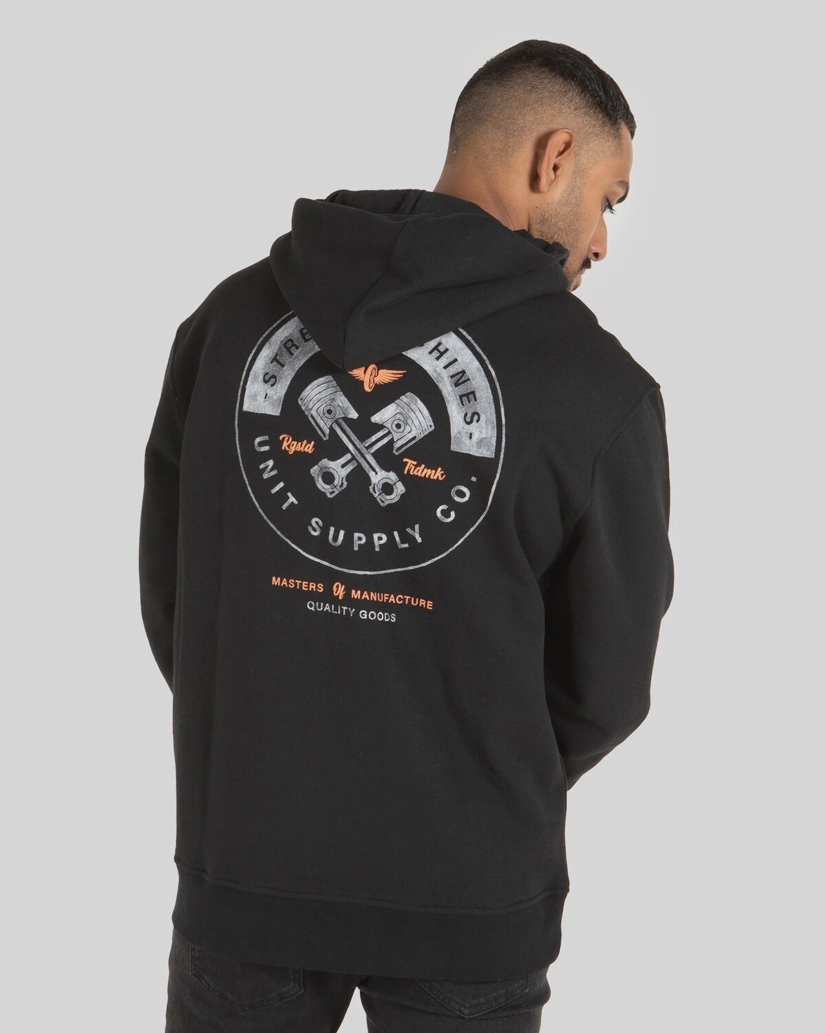 MENS FLEECE - HOODIE - WORX