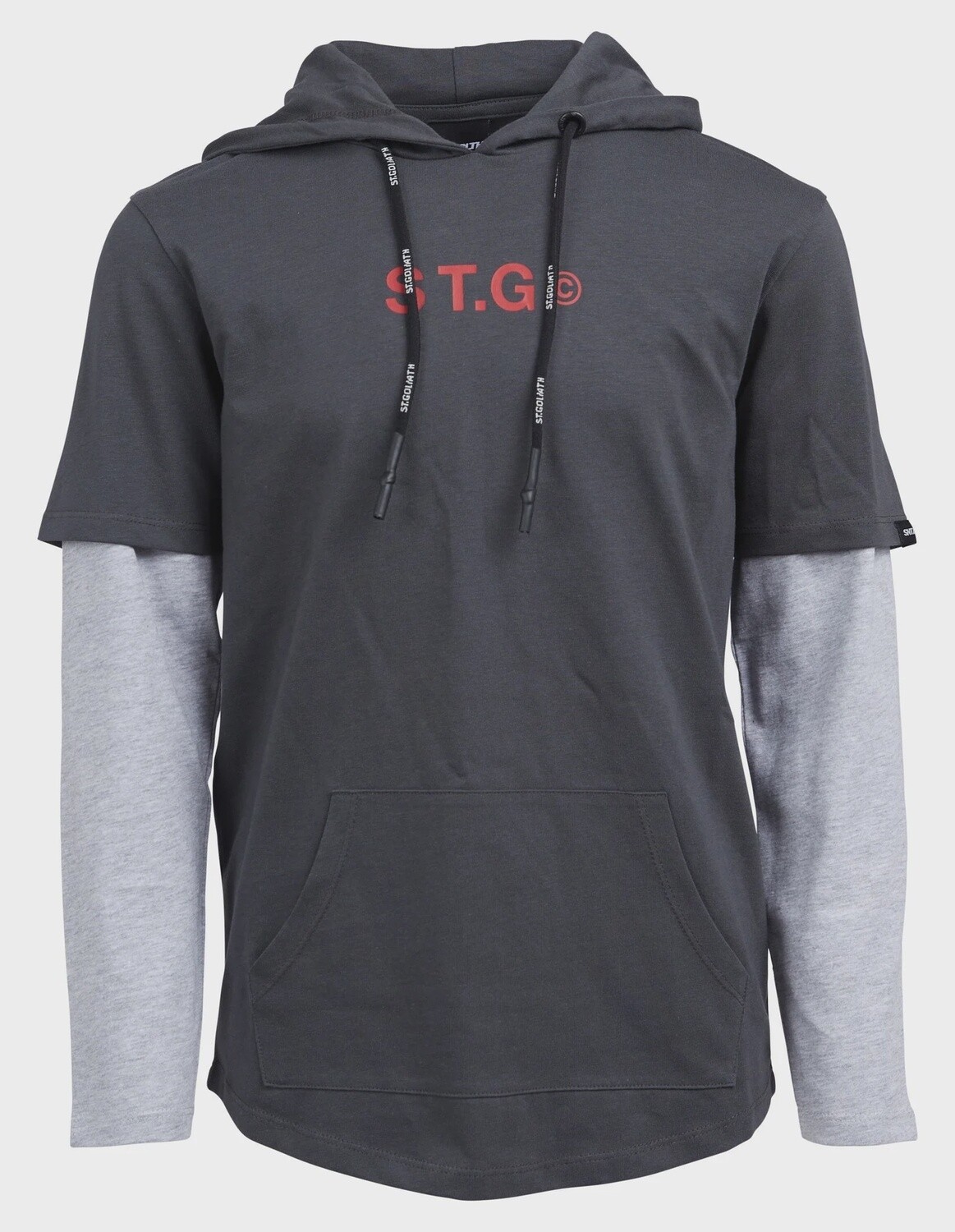DOWN THE LINE HOODED TEE