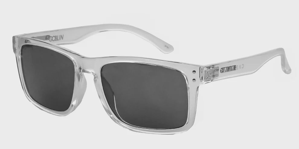 CARVE| GOBLIN GLOSS CRYSTAL CLEAR WITH GREY LENS, Colour: GREY LENS