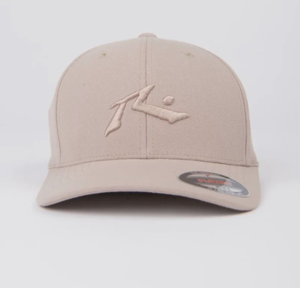 RUSTY| CHRONIC 4 FLEXFIT CAP, Colour: KHAKI, Size: OSFA