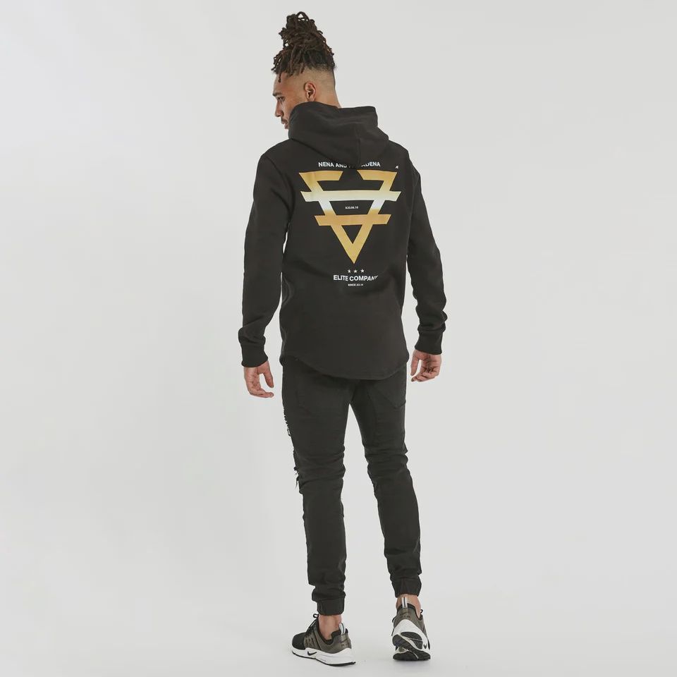 DEFENDER HOODED DUAL CURVED SWEATER