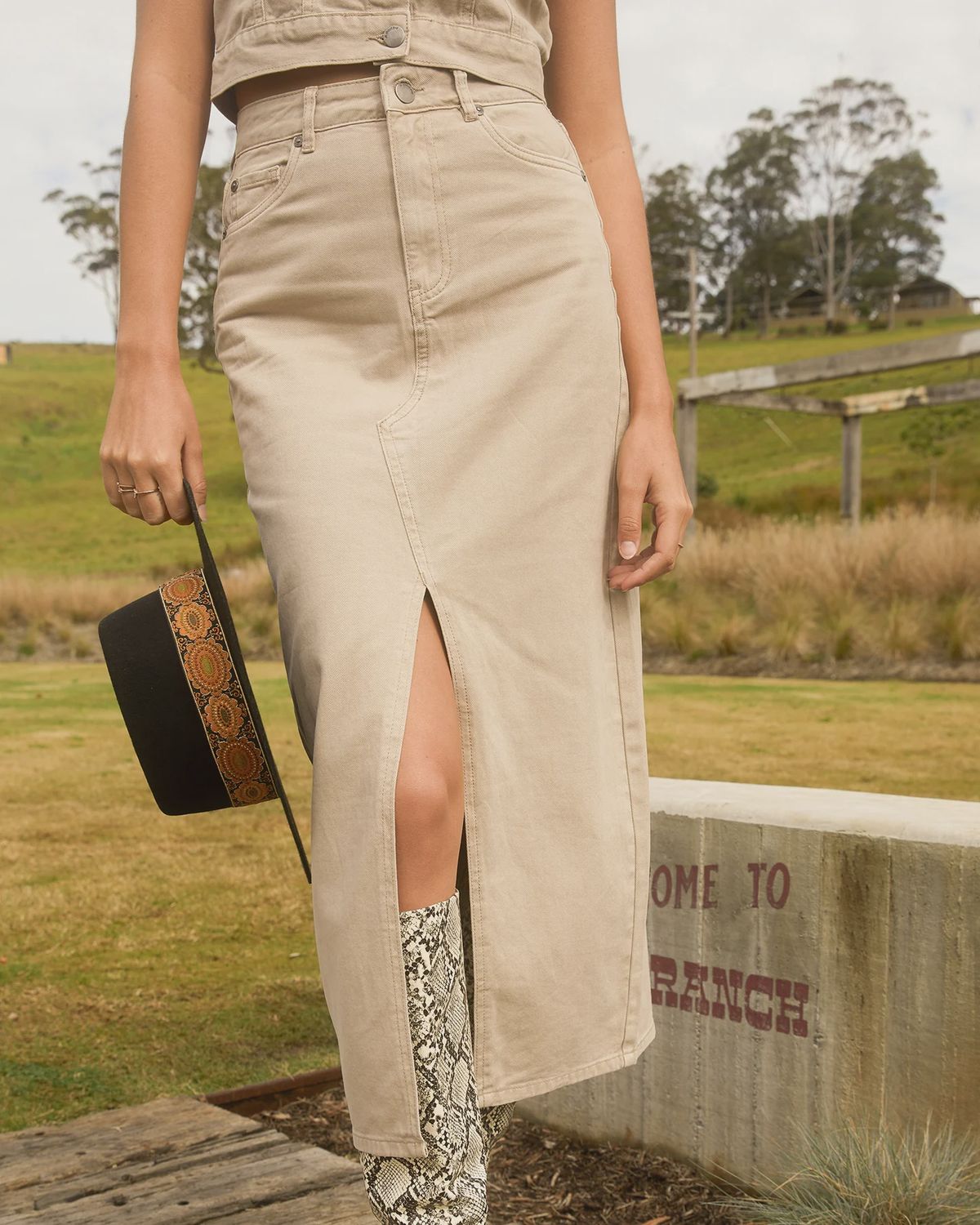 PIA MAXI SKIRT