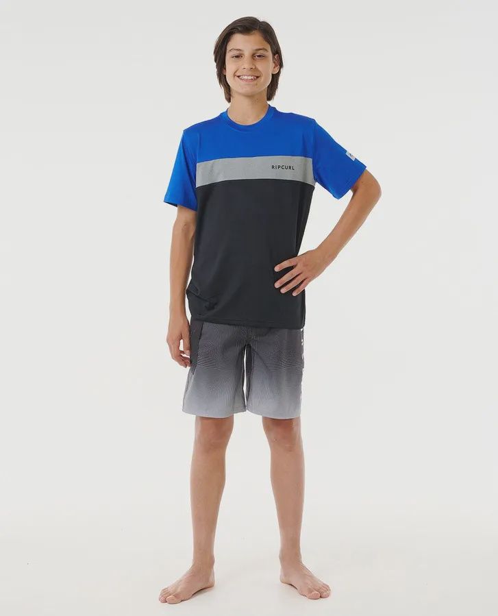 RIPCURL| UNDERTOW S/S RASH VEST - BOY