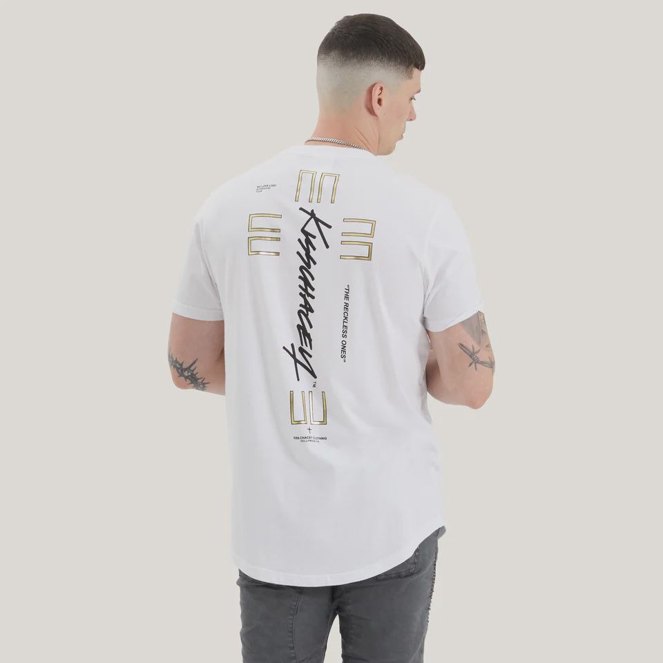 KISS CHACEY| LENT DUAL CURVED TEE