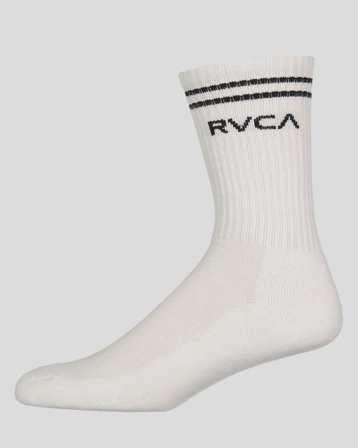 RVCA| UNION SOCKS III 5 PACK - WHITE